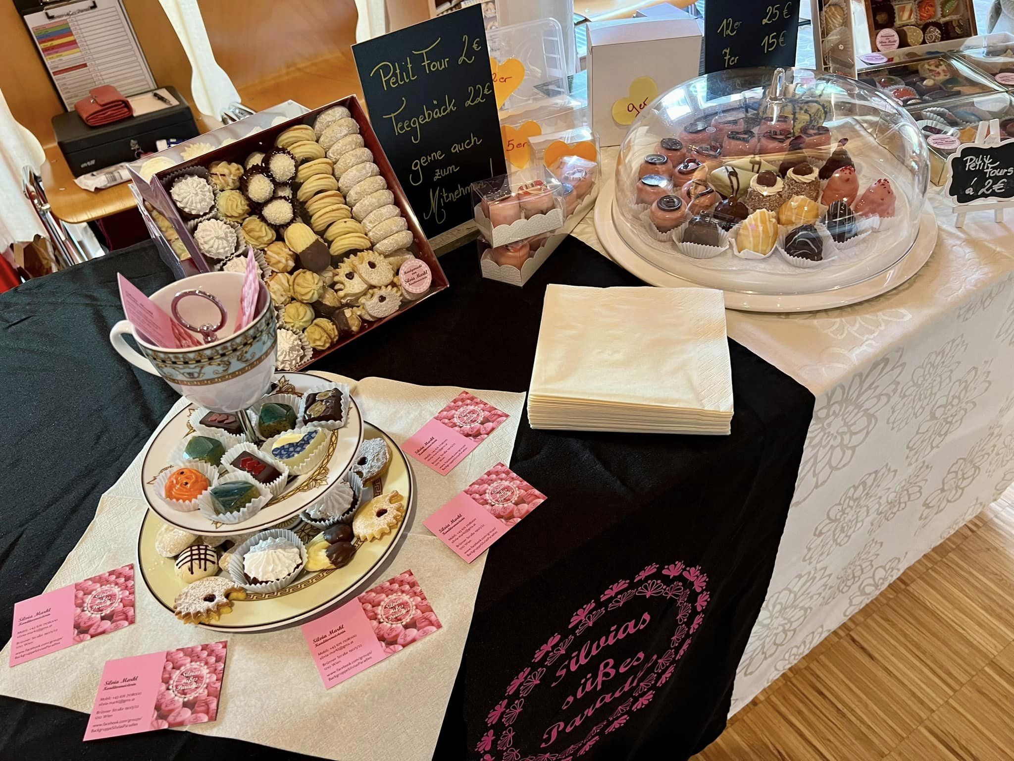 Silvias süßes Paradies - Backen, Petit Fours, Pralinen, Backkurse